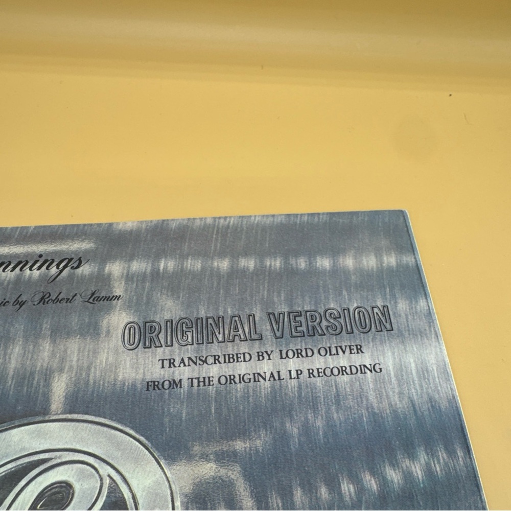 Chicago Beginnings Sheet Music Piano Vocal Guitar Vtg 1970 - Picture 2 of 8
